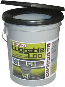 LUGGABLE LOO PORTABLE TOILET METAL HANDLE BULK