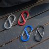 Colorful S Shaped Double Carabiner