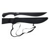 Schrade Decimate Brush Sword Machete – 16” Scimitar Blade, 3Cr13 Steel with Rubberized Grip
