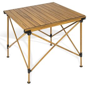 Whitsunday Outdoor Up-Down Height Adjustment Camping Folding Table