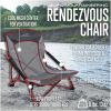RENDEZVOUS CHAIR CHARCOAL/SALSA