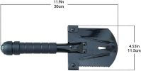 AceCamp Survivor Multi-Tool Shovel (12-in-1)