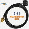 1LB TO 20LB CONVERTER HOSE - 4 FOOT