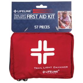 Lifeline 4060 Trail Light Day Hiker First Aid Kit