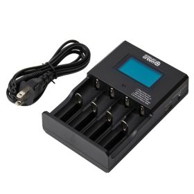 Ultralast ULGLION-4 Universal Smart Battery Charger – LCD Charger for Li-Ion, NiCd, NiMH, LiFePO4 & CR123A Rechargeable Batteries