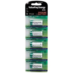 Dantona VAL-23A-5 ValuePaq Energy 23A 12V Alkaline Cylindrical Batteries – 5 Pack