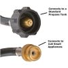 1LB TO 20LB CONVERTER HOSE - 4 FOOT