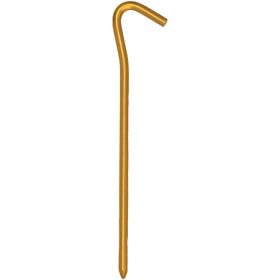 7" ALUMINUM STAKE - SHEPHERDS HOOK - HEAT-TREATED - 6 PACK