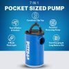 Pittman Outdoors Rechargeable Mini Electric Air Pump & Camping Lantern