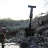 PSchrade Pay Dirt Shovel – 3Cr13 Steel Fold-Up Entrenching Tool