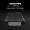 16000 MAH SOLAR IP67 POWER BANK