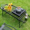 Whitsunday Outdoor Iron Camping, Folding, Portable Table