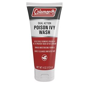 Coleman Poison Ivy Cleansing Wash – Oil-Removing Skin Cleanser (4 oz)