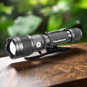 FlexBeam- 1200 Lumen Adjustable Beam Rechargeable Flashlight
