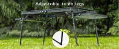 Whitsunday Outdoor Iron Camping, Folding, Portable Table