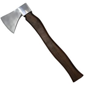 Day Zero Survival Woodsman Hand Forged Outdoor Axe – 17" High Carbon Steel Camping Hatchet