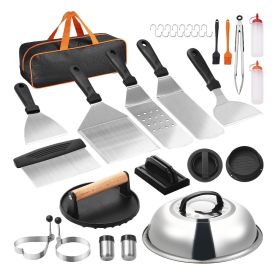 28-Piece Griddle Accessories Kit û Stainless Steel BBQ Tools