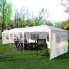 Five-Sided Waterproof Tent with Spiral Tubes, 3x9m