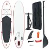 Inflatable Stand-Up Paddleboard Set – Red & White