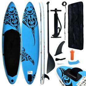 Inflatable Stand-Up Paddleboard Set – 126"x29.9"x5.9", Blue