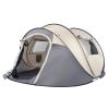 4-Person Pop-Up Camping Tent – Easy Setup for Hiking, Fishing, Beach & Outdoor Adventures