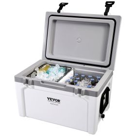 VEVOR 52qt Cooler – 50-Can Capacity, 6-Day Ice Retention