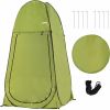 7FT Instant Pop-Up Camping Shower & Privacy Tent – Portable Toilet & Dressing Shelter for Outdoor, Beach, Fishing