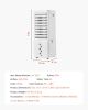9L Evaporative Air Cooler – 550 CFM Swamp Cooler with Dual Ice Boxes