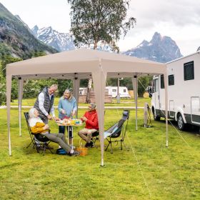 13x11.5 FT Hexagonal Pop-Up Canopy Tent – Height Adjustable with Decorative Leg Covers