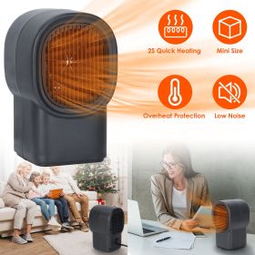 500W Portable Mini Electric Space Heater – Compact Desktop Fan Heater for Home & Office