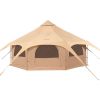 VEVOR 16.4ft Canvas Bell Tent for 4 Seasons