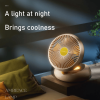 Rechargeable Table Fan with Remote – Auto Oscillation, 90° Foldable, Ultra Quiet, 4 Speeds, USB & Hang Hook for Home & Office