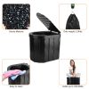 Portable Folding Camping Toilet for Adults – Includes Lid, Carry Bag & Garbage Bags