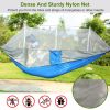 Double Camping Hammock with Mosquito Net – 600 lbs, Portable with Straps & Carry Bag