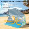 UPF 50+ Sun Protection Beach Umbrella Tent – Includes 1PC with Portable Carrying Bag