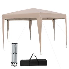 13x11.5 FT Hexagonal Pop-Up Canopy Tent – Height Adjustable with Decorative Leg Covers