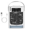 Portable 3-Speed Evaporative Air Conditioner Fan – Humidifier, Cold Mist, Night Light & Adjustable Angle for Home & Office