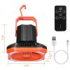 Portable Camping Lantern / Hanging Fan