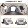 4-Person Pop-Up Camping Tent – Easy Setup for Hiking, Fishing, Beach & Outdoor Adventures