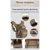 Men’s Slant Crossbody SLR Camera Bag – Outdoor Shoulder Travel Bag