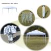 3 x 3m Practical Waterproof Folding Tent, White