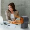 500W Portable Mini Electric Space Heater – Compact Desktop Fan Heater for Home & Office