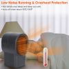 500W Portable Mini Electric Space Heater – Compact Desktop Fan Heater for Home & Office