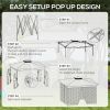 12' x 12' Foldable Pop-Up Canopy Party Tent/Gazebo