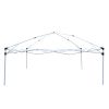 3 x 3m Practical Waterproof Folding Tent, White