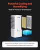 9L Evaporative Air Cooler – 550 CFM Swamp Cooler with Dual Ice Boxes