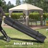 10' x 10' Pop-Up Canopy û Adjustable with Netting & Wheeled Bag (Beige)
