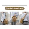 Men’s Slant Crossbody SLR Camera Bag – Outdoor Shoulder Travel Bag