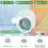 4-in-1 Mini Desktop Air Conditioner Fan – Portable Water Mist Cooling & Humidifier