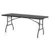 6-Ft Plastic Folding Table û Portable Indoor/Outdoor Utility Table